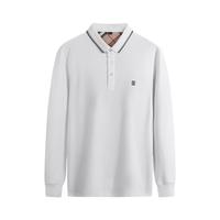 FIRS 杉杉 男士长袖POLO衫 FT6203TM088 本白色 S