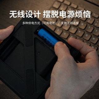 Cololight MIX蜂窝灯rgb氛围灯奇光板智能电竞房桌面氛围灯潮玩手办展示盒收纳亚克力量子灯 拓展灯（需搭配主灯及24V电源使用）