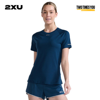 2XU Light Speed系列女士户外跑步休闲透气舒适速干运动T恤