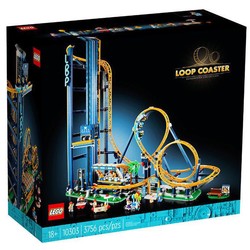 LEGO 乐高 创意系列10303垂直过山车游乐场男女孩益智拼装积木玩具