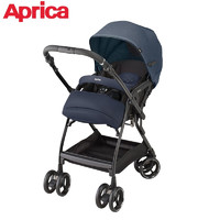 Aprica 阿普丽佳 日版阿普丽佳Aprica婴儿推车1个月-3岁 OptiaCushionGrace2.0 蓝色