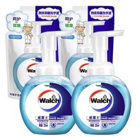 88VIP：Walch 威露士 泡沫抑菌洗手液套装（225ml*2瓶+225ml*2袋）