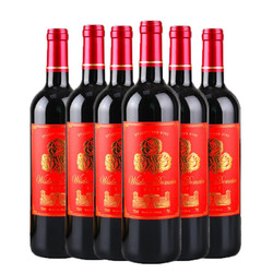 威珞特菲 智利原瓶进口13度 智域福兰克 干红葡萄酒 750ml*6 整箱装