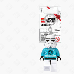 LEGO 乐高 文具玩具 星球大战系列-暴风兵丑毛衣发光钥匙扣