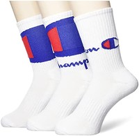 CHAMPION 冠军 低筒袜 3P 字母徽标 大商标 SOCKS-3P CMSCU103 男士