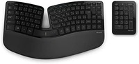 Microsoft 微软 键盘（键盘布局可能非常规）无线/人体工学设计 Sculpt 无限舒适键盘 (Sculpt Comfort Keyboard) V4S-000225KV-00006 人体工程学