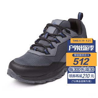 哥伦比亚 男子徒步鞋 BM0124-053 黑灰蓝 40