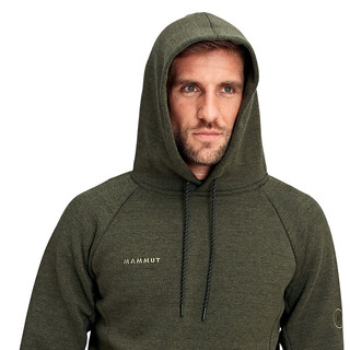 MAMMUT 猛犸象 Dyno ML Hoody 男子抓绒衣 1014-02500 深蜥绿色/混色 XL