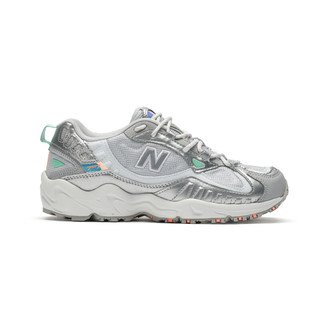 new balance 703系列 女子休闲运动鞋 WL703BE 银色/白色 37