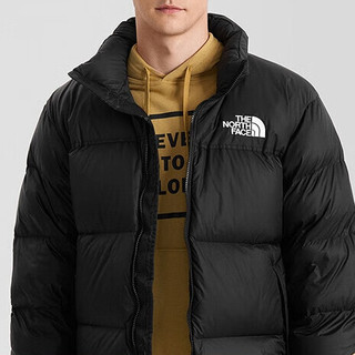 THE NORTH FACE 北面 1996 Nuptse 中性运动羽绒服 NF0A3C8D-LE4 黑色 S