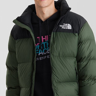 THE NORTH FACE 北面 1996 Nuptse 中性户外羽绒服 NF0A3C8D-NYC 绿色 XL