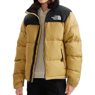 THE NORTH FACE 北面 1996 Nuptse 中性户外羽绒服 NF0A3C8D-ZSF 卡其色 S