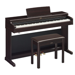 YAMAHA 雅马哈 YDP系列 YDP-165R 电钢琴 88键重锤键盘 棕色 官方标配