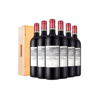 拉菲古堡 拉菲（LAFITE）凯萨天堂古堡珍酿波尔多红葡萄酒 750ml*6 木箱装 原瓶进口红酒