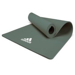 adidas 阿迪达斯 瑜伽垫健身垫 防滑运动垫男女加厚 双面纯色8mm舞蹈垫 ADYG-10100RG