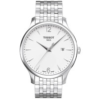 TISSOT 天梭 男石英表 男表三针俊雅系列