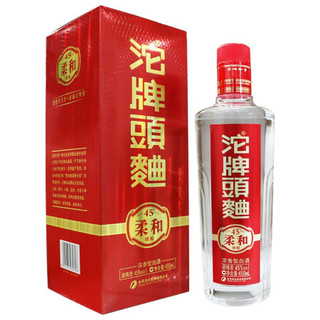 沱牌 头曲 柔和 45%vol 浓香型白酒 450ml*6瓶 整箱装