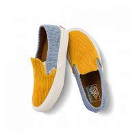 VANS Slip-On 中性运动板鞋 VN0A5HYQA0Q 黄蓝色 36