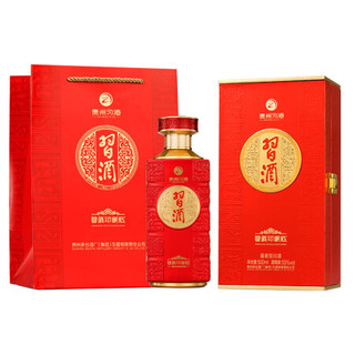 XIJIU 习酒 印象红 53%vol 酱香型白酒 500ml*6瓶 整箱装