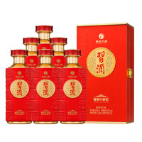 XIJIU 习酒 印象红 53%vol 酱香型白酒 500ml*6瓶 整箱装