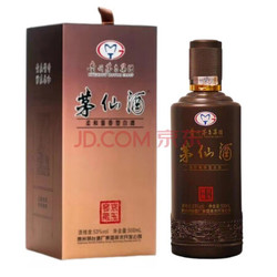 MOUTAI 茅台 集团 茅仙酒京玉窖藏 53度柔和酱香型白酒 500ml单瓶装 中秋送礼