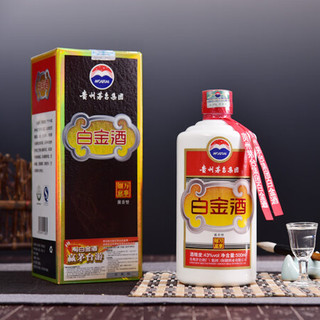 MOUTAI 茅台 2011年 白金酒 万事如意 酱香型白酒 43度 500ml 单瓶装