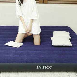 INTEX 充气床垫 68758 蓝色 191*137*22cm