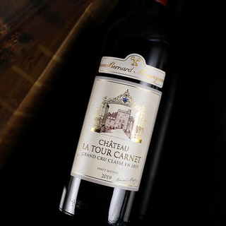 拉图嘉利城堡红酒法国波尔多原瓶进口赤霞珠干红葡萄酒Tour Carne 375ml