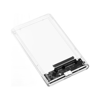 COOL-FISH KT25 2.5英寸 SATA移动硬盘盒 USB3.0 Type-C 透明