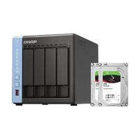 威联通 TS-464C 4盘位配希捷4T＊2 NAS（赛扬N5095、8GB）