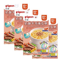 Pigeon 贝亲 辅食奶酪牛肉南瓜粥 5盒