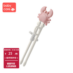 babycare 儿童筷子训练筷 珊瑚粉 2166