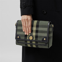 PLUS会员：BURBERRY 博柏利 Note系列 女士斜挎包 80431071