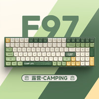IQUNIX F97露营 机械键盘 三模热插拔客制化键盘 100键 TTC-ACE轴