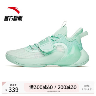 安踏kt水花3代实战低帮篮球鞋男2022秋季汤普森水花三代透气缓震运动