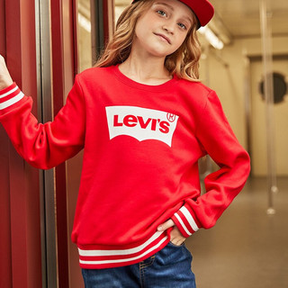 Levi's 李维斯 LVG-FW-5836 女童卫衣 中国红 6X