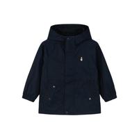 Hush Puppies 暇步士 HPPQBD24CC637 男童风衣 藏蓝 160cm