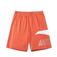 ANTA 安踏 生活系列 男子运动短裤 952228788-2 焦糖橙 S