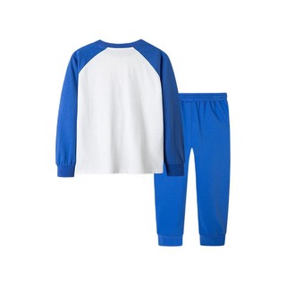 CONVERSE 匡威 CV2132140GS-001 儿童长袖套装 2件套 安帕罗鲜蓝 110/52(4)cm