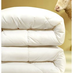 FUANNA 富安娜 冬厚被 51%新西兰羊毛＋49%中空纤维＋抑菌 1.5m