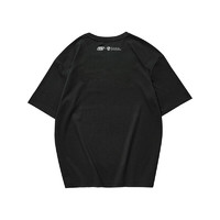 SKECHERS 斯凯奇 莫奈艺术作品系列男女运动短袖宽松T恤L221U228 0018碳黑 S