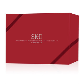 SK-II 护肤套装 (舒透护肤洁面霜120g+护肤精华露230ml+光蕴环采钻白精华露50ml)