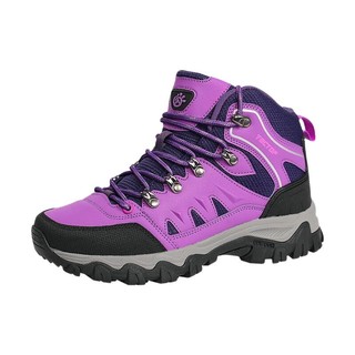 TECTOP 探拓 女子徒步鞋 D2139118XZ 紫色 37