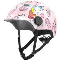 SUNRIMOON 骑行头盔 粉色独角兽 L码