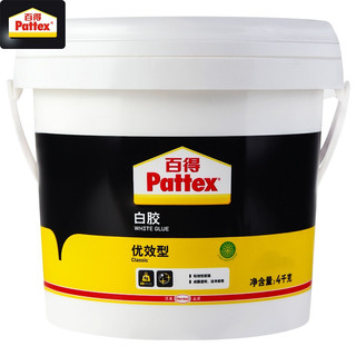 百得 Pattex 百得 PXWG4C 木工白胶 (4kg、优效型)