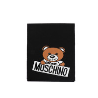 MOSCHINO 莫斯奇诺 男女款围巾 30572 M1857 黑色 160*31cm