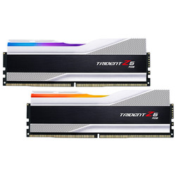 G.SKILL 芝奇 幻锋戟 DDR5 6400MHz RGB 台式机内存 灯条 科技银 32GB 16GBx2 F5-6400J3239G16GX2-TZ5RS