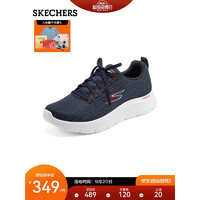 SKECHERS 斯凯奇 男士 休闲鞋216481 海军蓝色/红色/NVRD 39.5