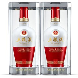 WULIANGYE 五粮液 1618 红白瓶 52%vol 浓香型白酒 500ml*2瓶 双支装