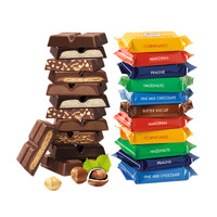 Ritter SPORT 缤纷排块 可可华夫味 100g